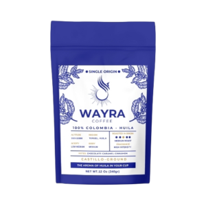 Ground Coffee Medium Roast Net Wt. 12 Oz (340 gr) Colombian Premium Coffee